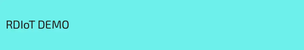 RDIoT DEMO